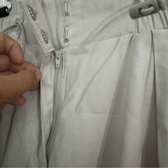 Forever 21 Women's Elastic Waist Wide Leg Parachute Cargo Pants, Size S - Picture 13 of 13